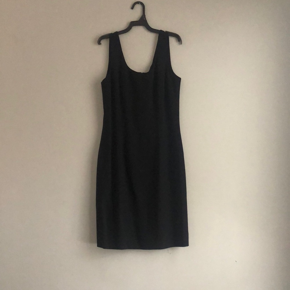 Kenar Black Midi Dress (Tag size 10, fits like USA size 6)